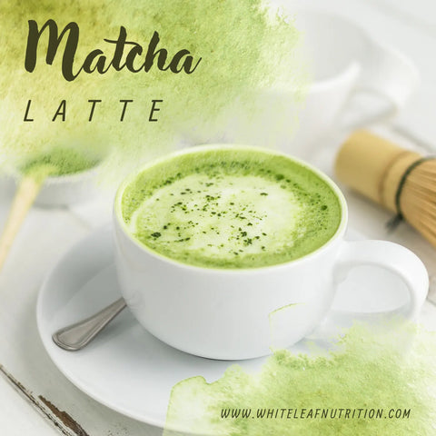Matcha Latte Rezept White Leaf Nutrition