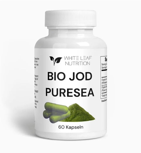 Organic iodine Puresea capsules - 60 pieces per can
