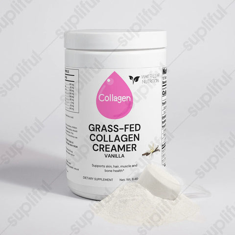 Grass-Fed Collagen Creamer (Vanilla) - White Leaf Nutrition