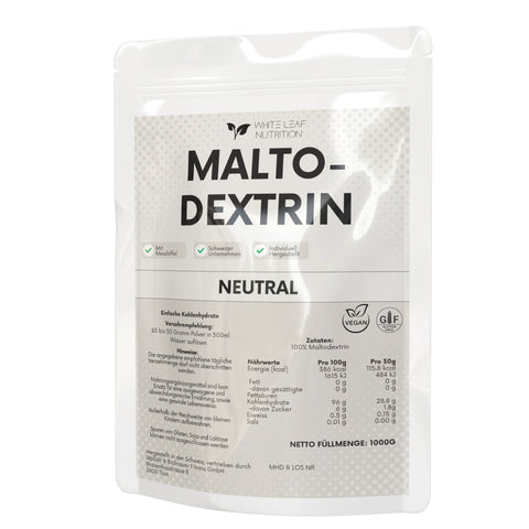 Maltodextrin 1000g Beutel White Leaf Nutrition